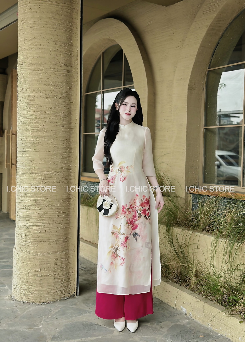 Áo Dài Như Hương Be