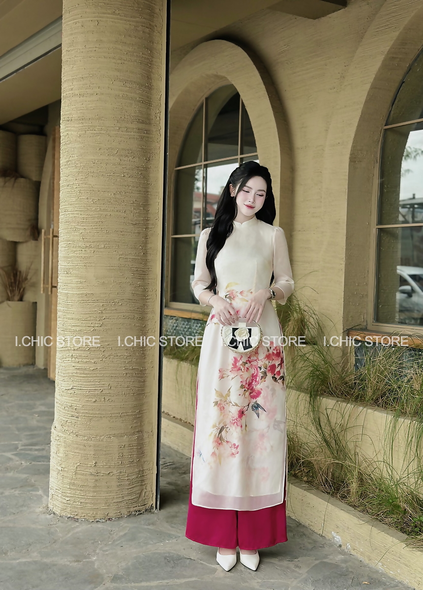 Áo Dài Như Hương Be